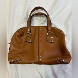 Michael Kors studded leather bag